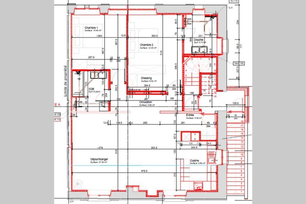 Voeens, St-Blaise, Logement Entier - 2 Chambres Marin Exteriör bild